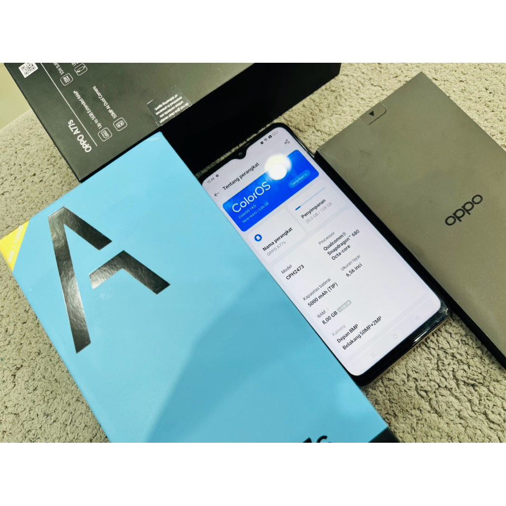 Oppo A77s Ram 8/128gb