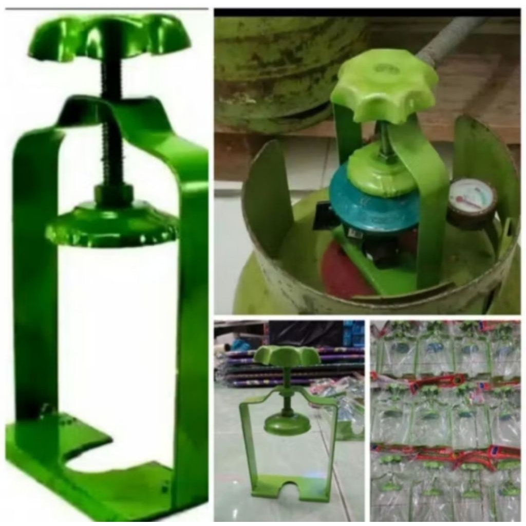 pengaman regulator kompor/kunci pengaman tabung gas/pengunci regulator gas