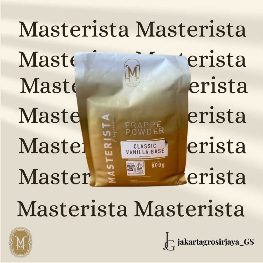 

Masterista Bubuk Minuman Classic Vanilla Base 800gr