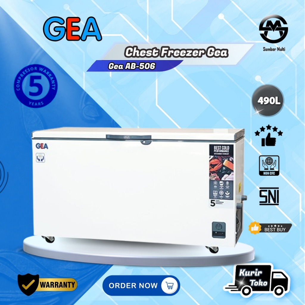 CHEST FREEZER GEA AB 506 - 420 Liter Netto