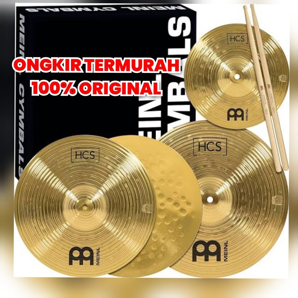 CYMBAL MEINL 1 SET CYMBALS MEINL DRUM SETT HCS141620