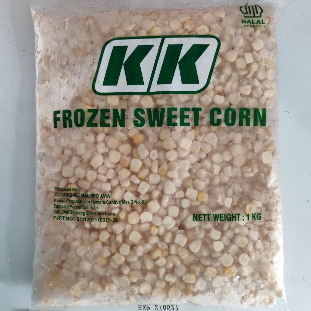 

Kk Frozen Sweet Corn 1 Kg Jagung Manis Beku