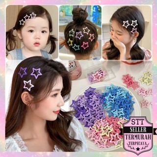 Jepit Rambut Bintang 5PCS Antiselip Fashionable
