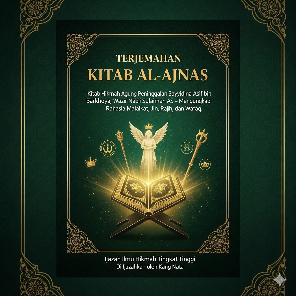 Terjemah Kitab Al-Ajnas - Asif bin Barkhoya - KITAB HIKMAH LANGKA. Tulisan Jelas