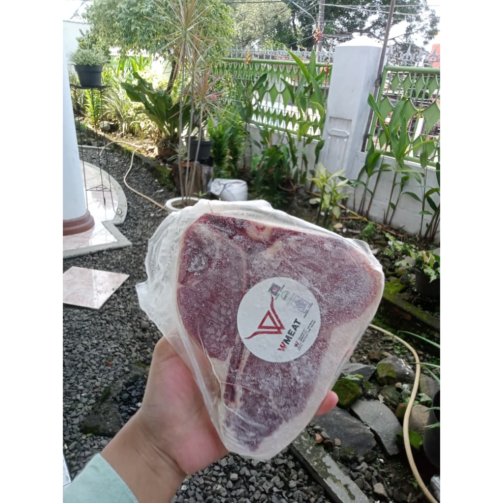 

T-Bone Steak Premium W-Meat | Frozen Beef Halal – Daging Sapi Steak 1kg