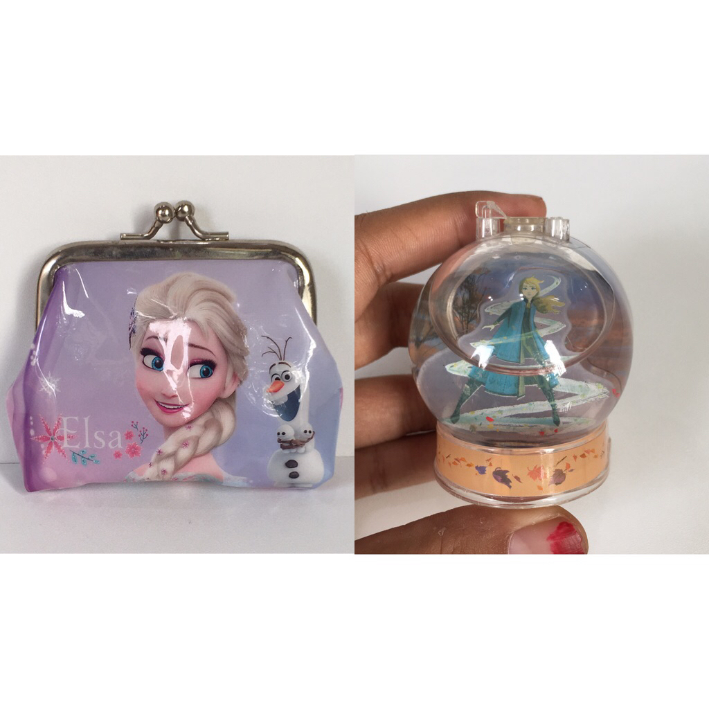 Frozen Elsa Coin Pouch | Frozen Elsa Gacha Water Globe