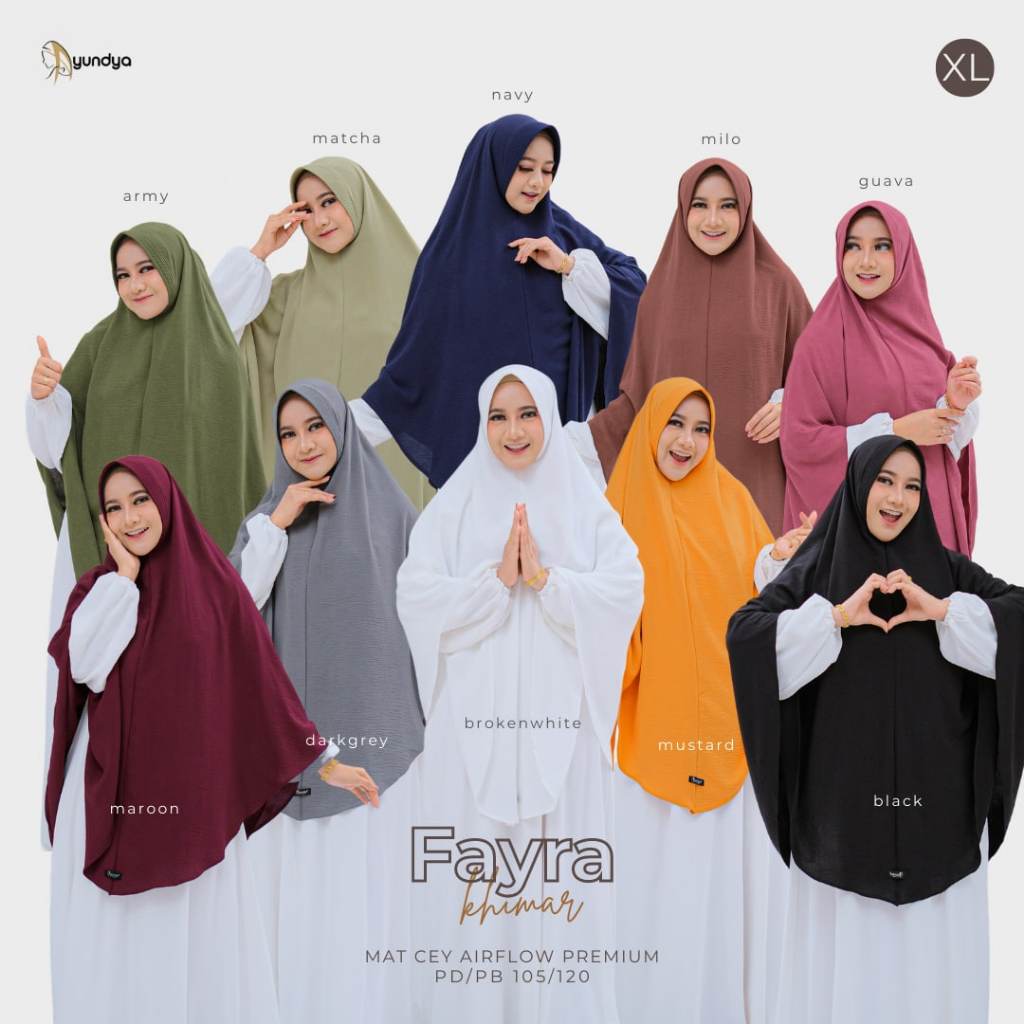 JILBAB SYARI FAYRA KHIMAR PET ANTEM BERGO AIRFLOW PREMIUM BERGO JILBAB INSTAN