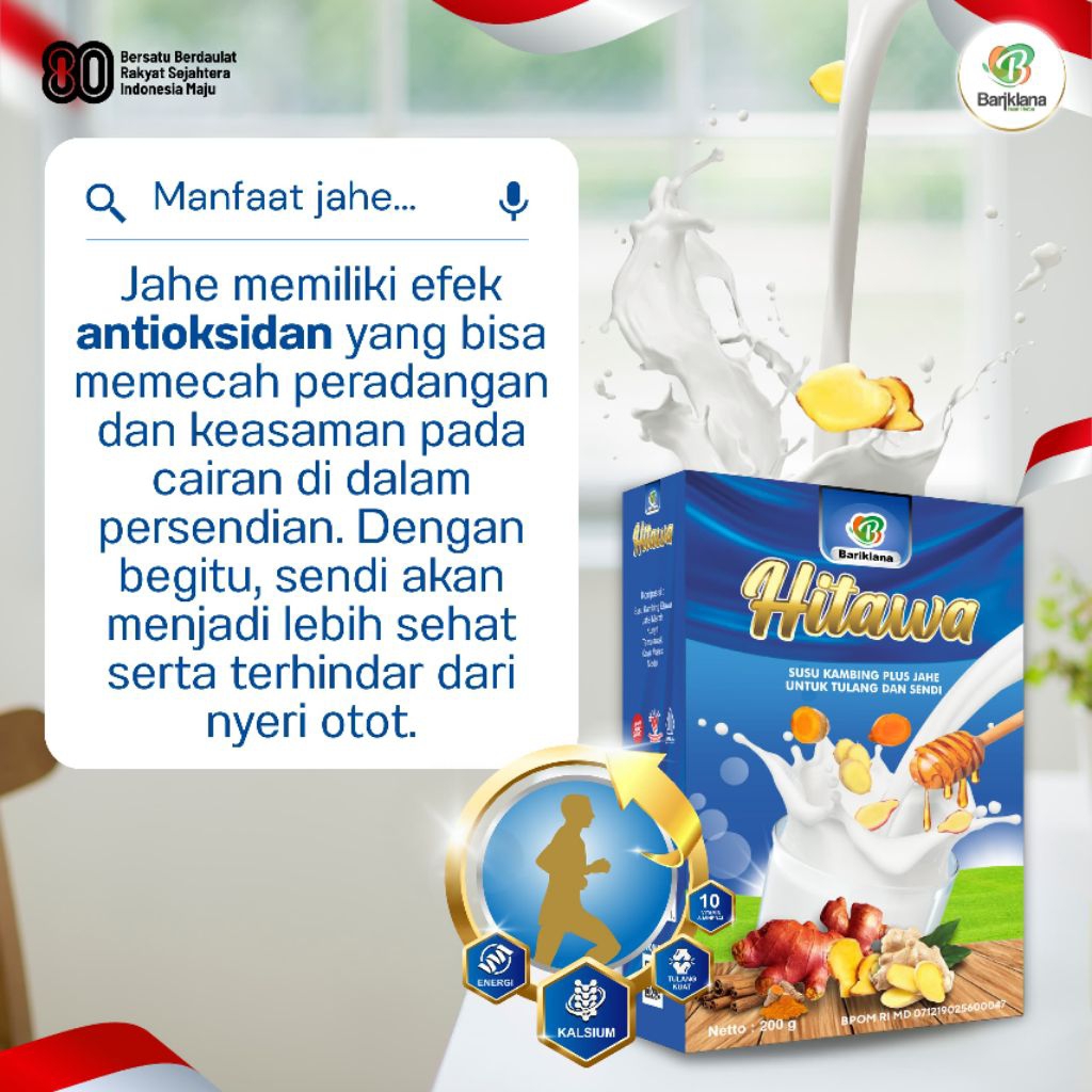 

HITAWA (SUSU ETAWA PLUS JAHE MERAH)