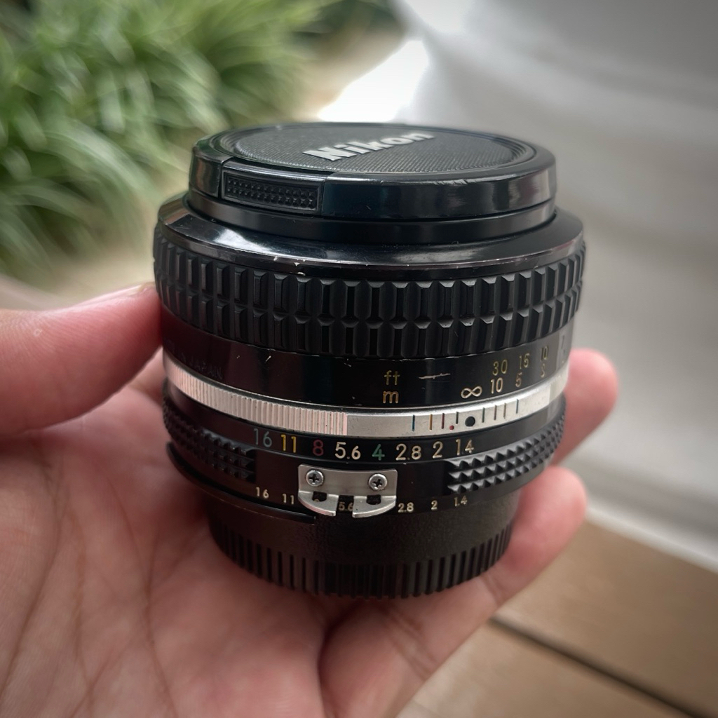Lensa Manual Focus Nikon Nikkor 50mm f1.4 Ai