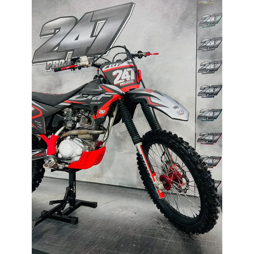 DECAL CRF 230f Tahun 2016 FULL BODY BEBAS REQUEST FREE CUSTOM DESAIN