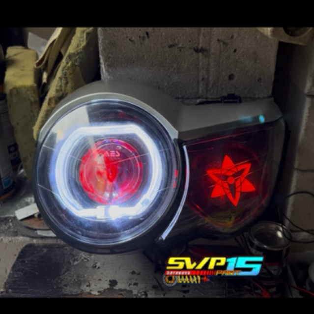 Lampu Tiger Pece Custom Lampu Biled AES Experince Gen 2 Set Lampu Sharingan Reflektor Tiger Pece Cus