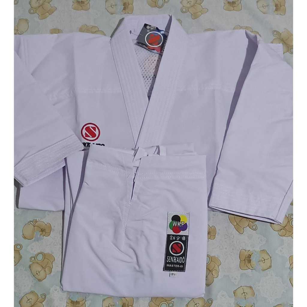 Dogi / Baju karate Senkaido Master-Gi Kata Polos (tanpa bordir dipundak) Original.