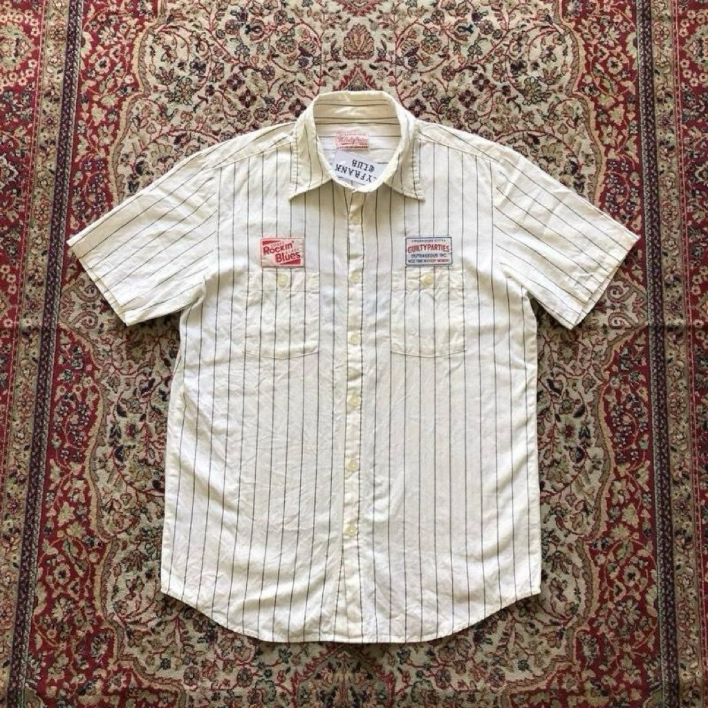 Kemeja The Guilty parties Wacko maria shirt  HG630