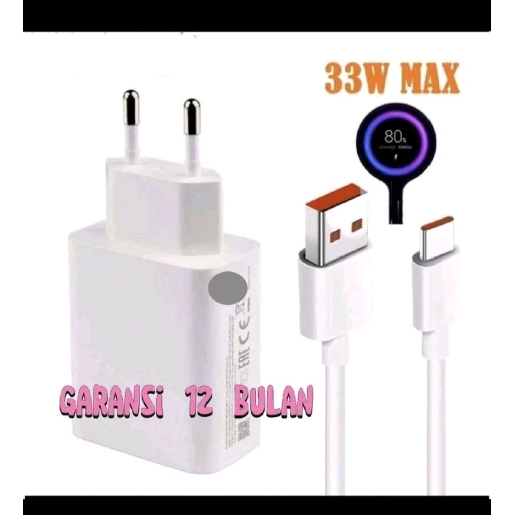CHARGER XIAOMI 33 TURBO ORIGINAL