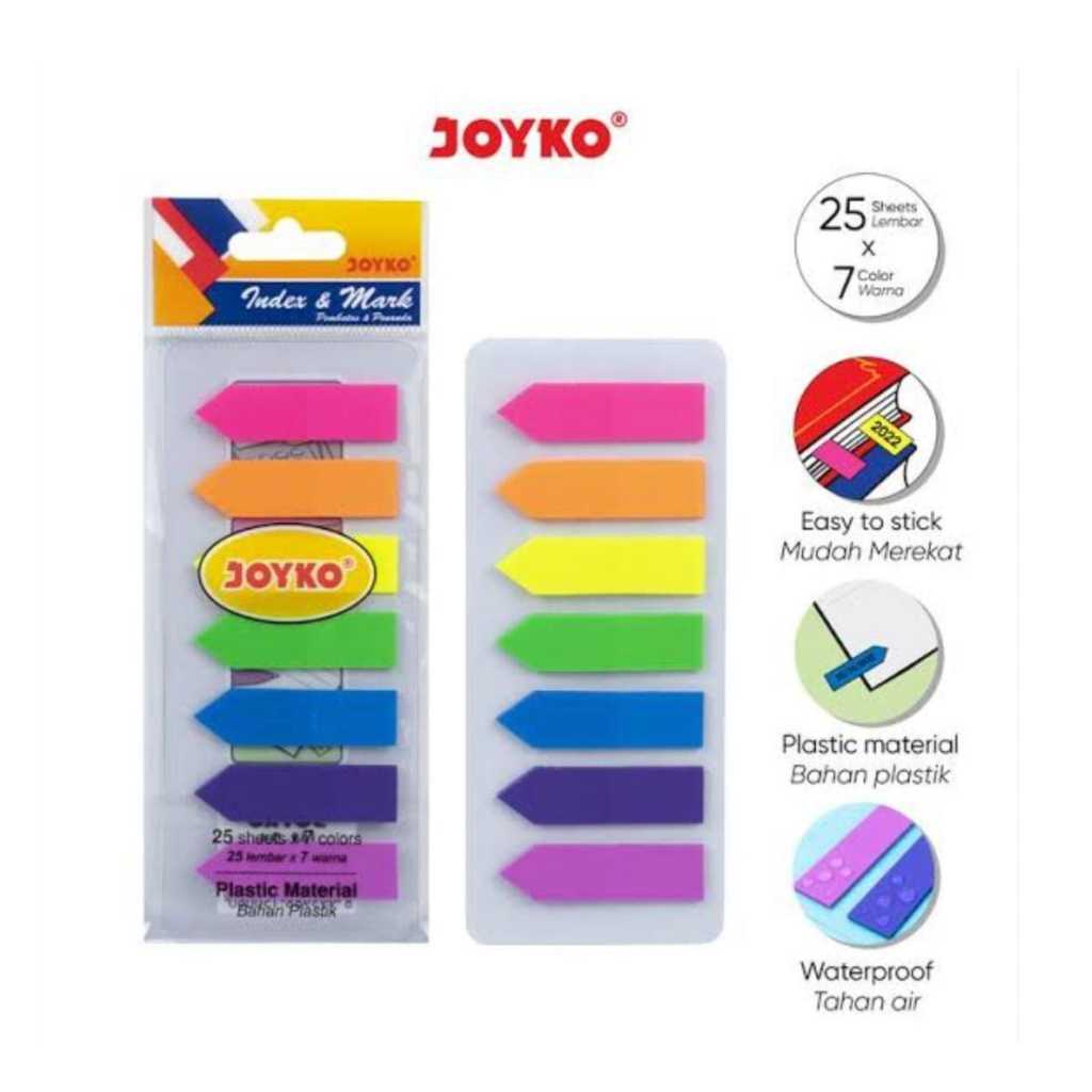 

Joyko Index & Mark / Penanda Pembatas IM-31 Plastik [PCS]