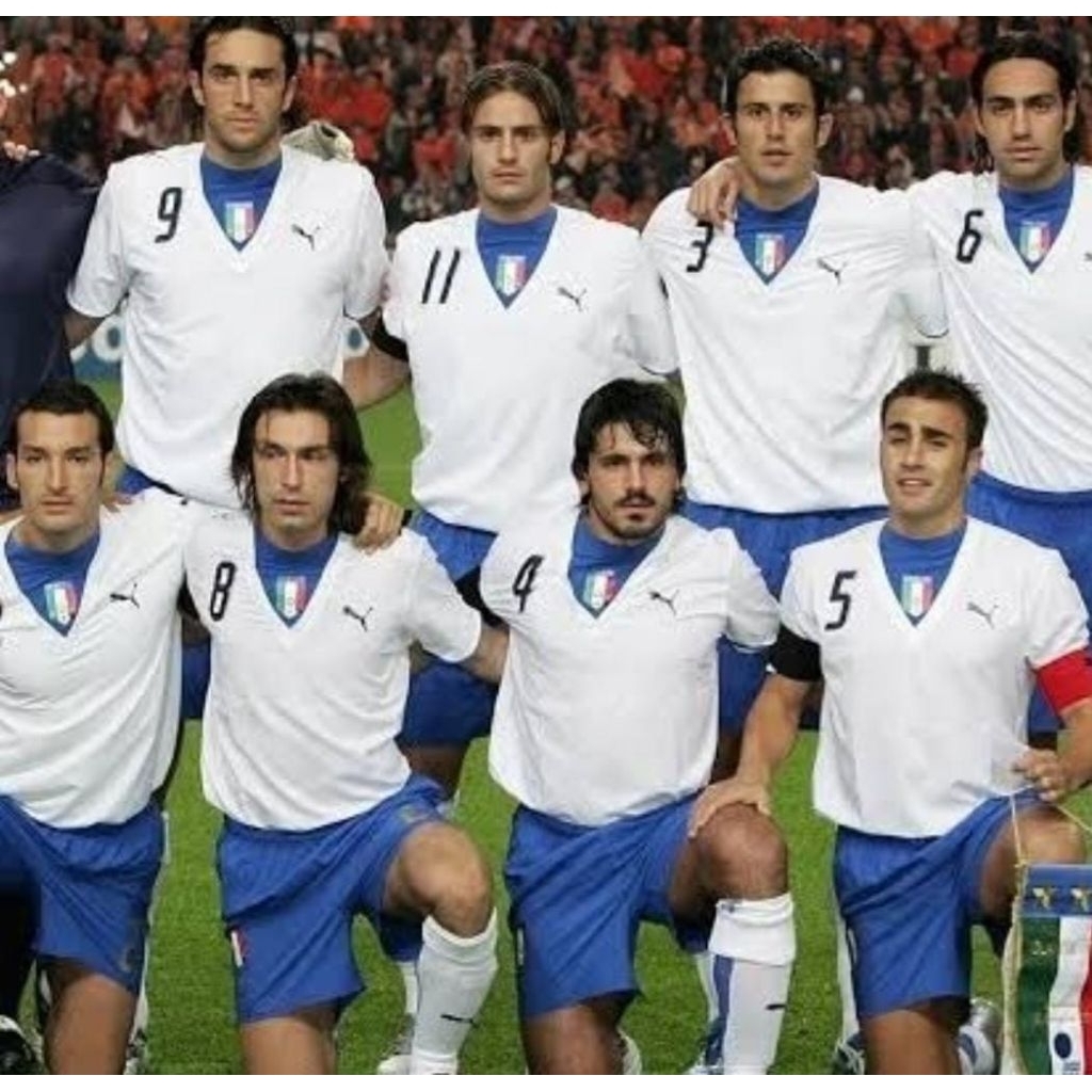 jersey retro italia away 2006