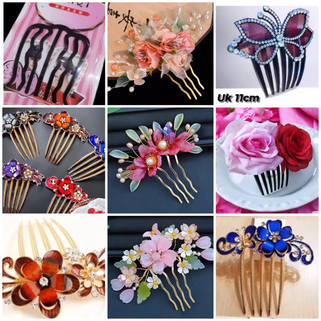 (PER PC) Sirkam Rambut/Sirkam Besi/Sirkam Korea/Sirkam Sanggul F 0078