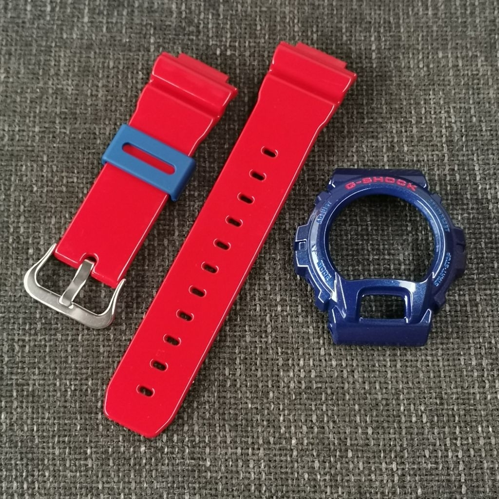 Casio G-shock BNB DW-6900AC-2 Original Gshock Bezel and Band DW-6900