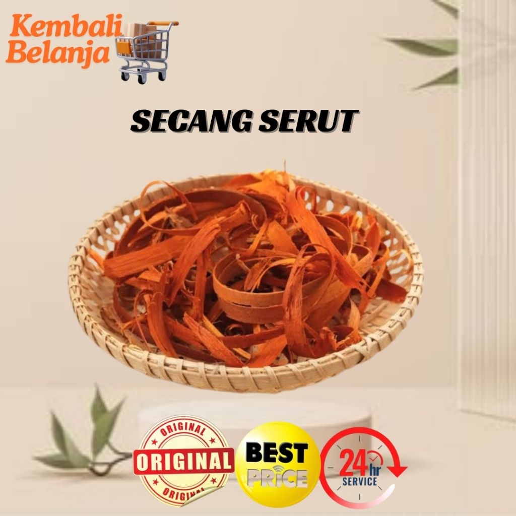 

Kayu Secang Kering/ Secang Serut 1 Kg
