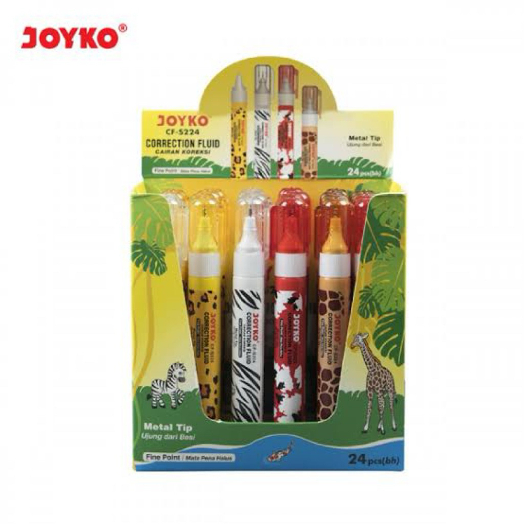 

Tipex Joyko (CF-S224) Motif Hewan 1Pack - ISI 24 PCS
