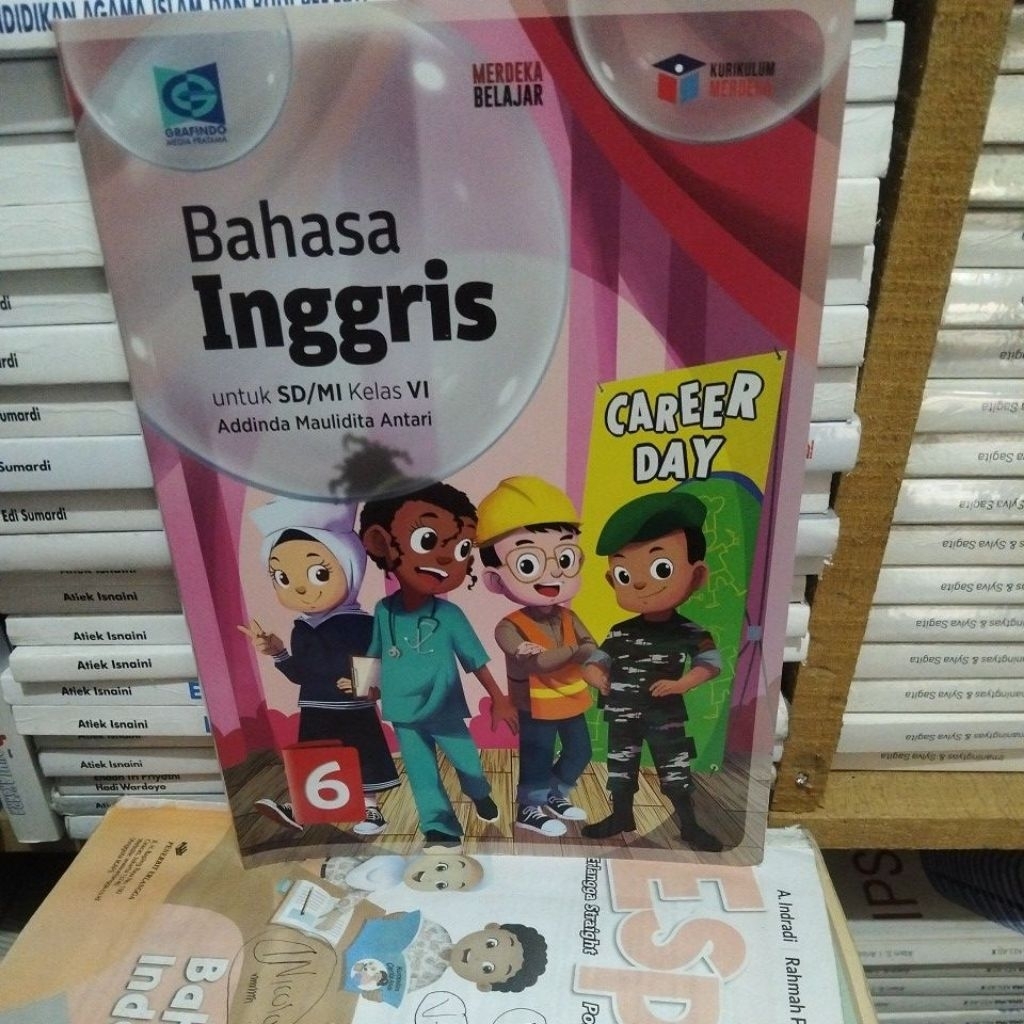bahasa Inggris untuk SD MI kelas 6