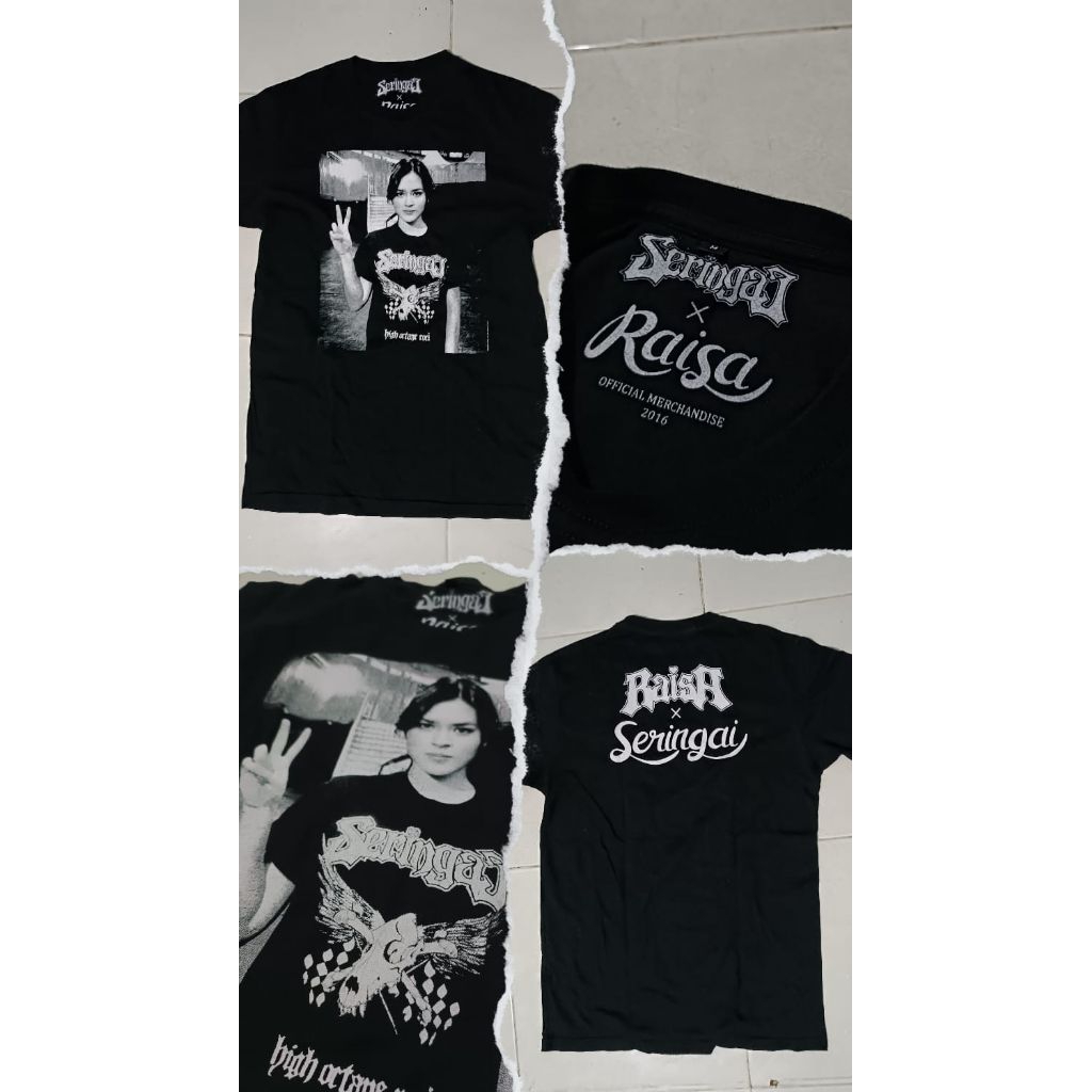 T Shirt Seringai X Raisa