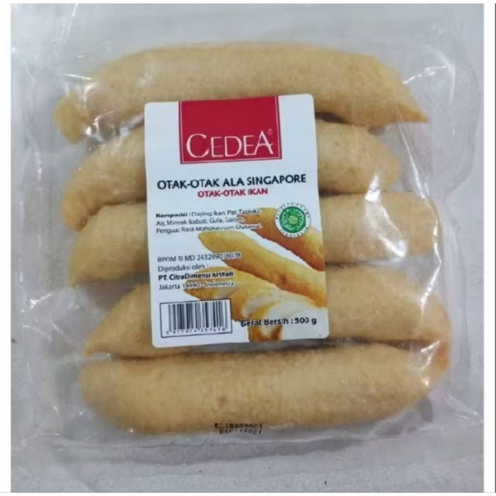 

otak otak Singapore cedea 500 gram