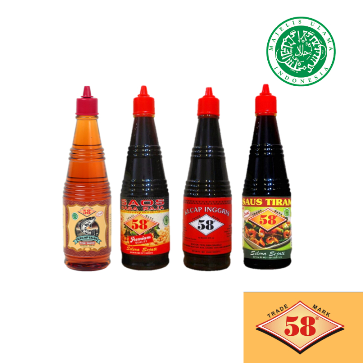 

[oddsolshop] pekanbaru/58 275ml / Kecap Inggris / Kecap Asin / Kecap Ikan / Minyak Wijen