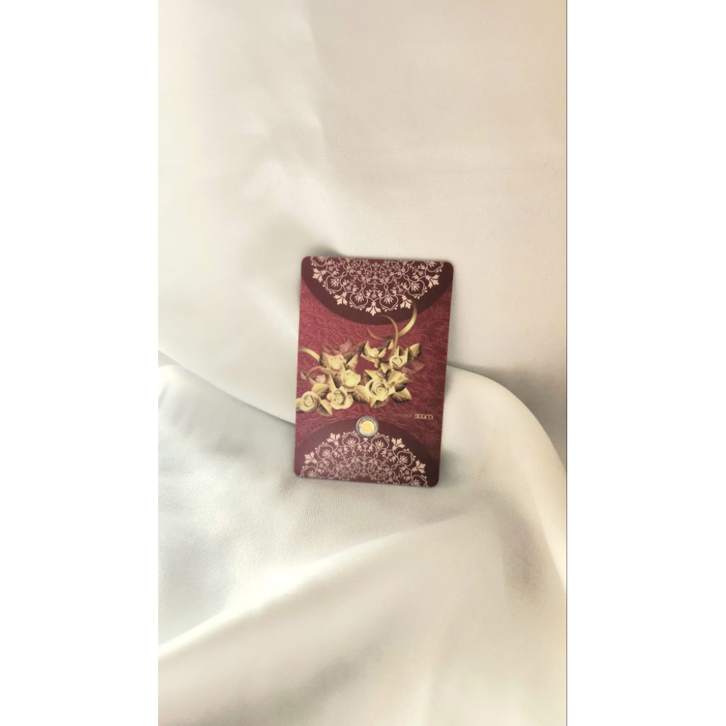 Minigold gift series wedding 0.05 gram (emas murah)