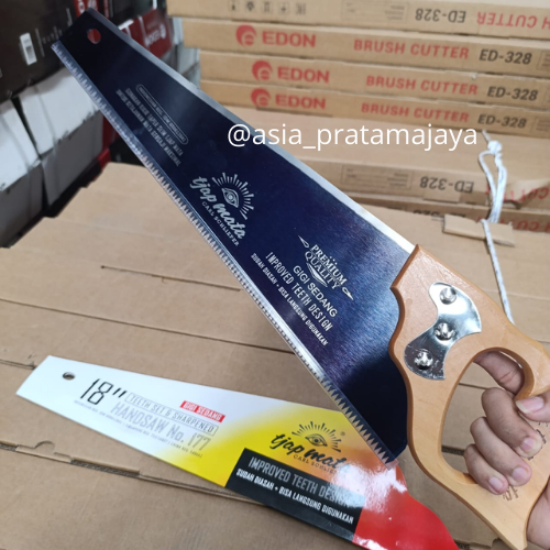 Gergaji Kayu Tjap Mata 18 inch Solingen Germany Gergaji Manual Gergaji Kayu Tajam Cap Mata