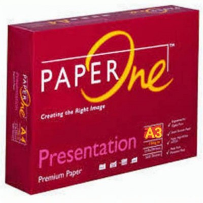 

PaperOne Kertas HVS A3 100gsm – 1 Rim 500 Lembar Kertas Print & Fotocopy Premium