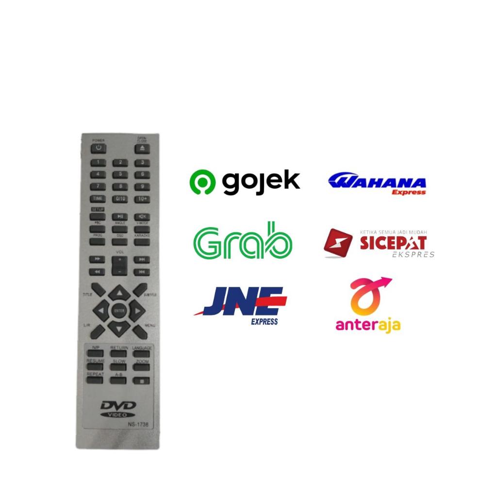 Remot / Remote DVD RINREI Panjang