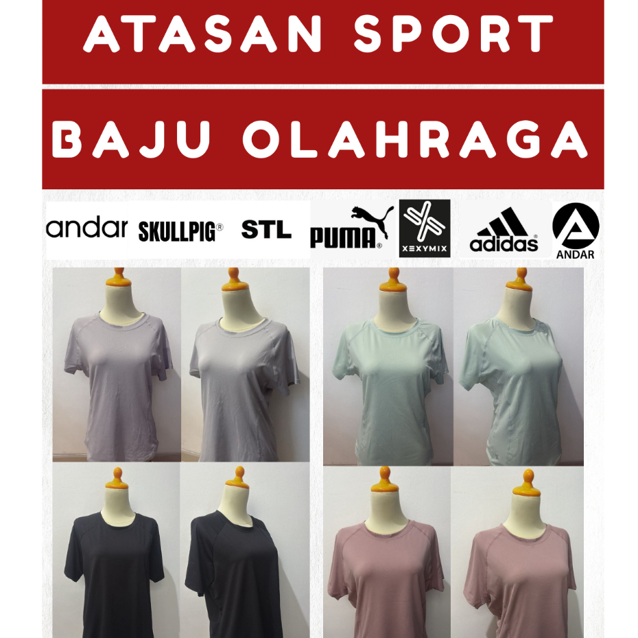 Eta - 1 Atasan Sport | Baju Olahraga | Andar | Xexymix Xeximix Cimix | STL | Puma