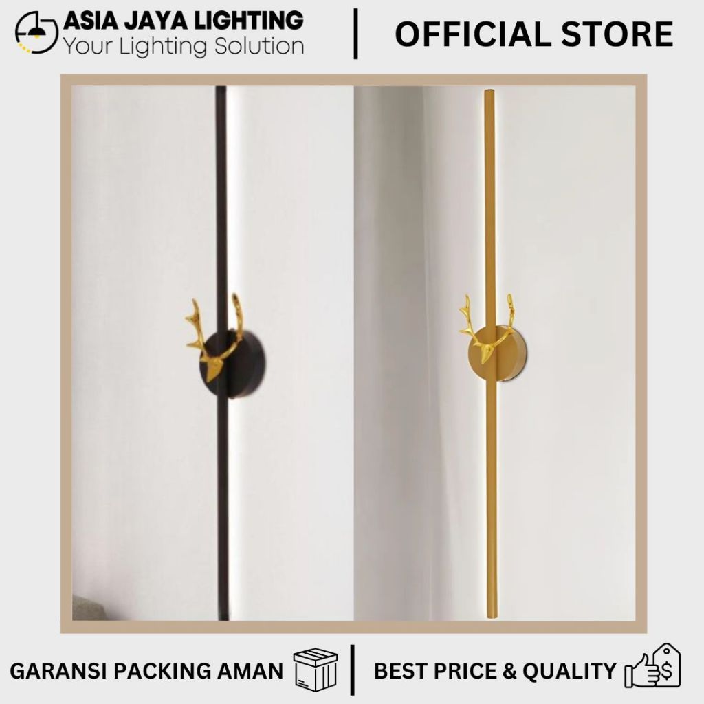 LAMPU DINDING INDOOR / NAKAS KAMAR / WALL MOULDING / NAKAS TIDUR RUSA 9656