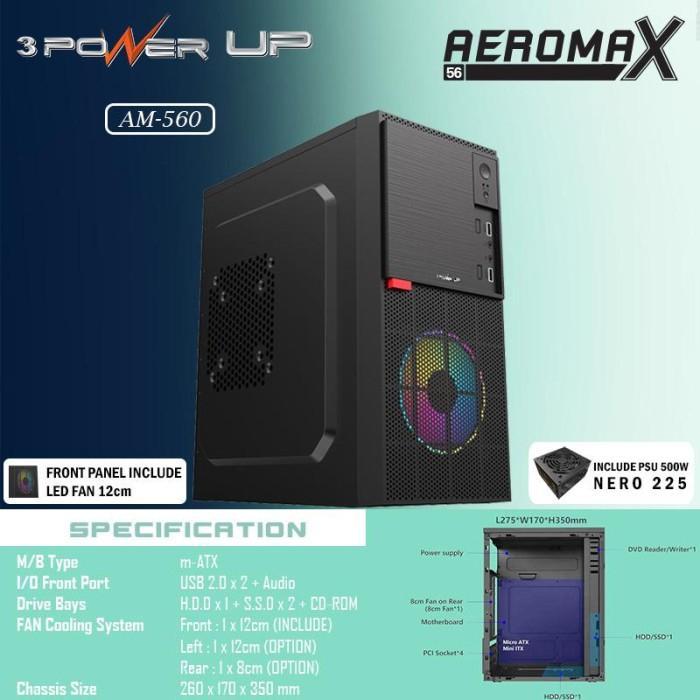 CASING POWER UP AEROMAX AM-560 + PSU