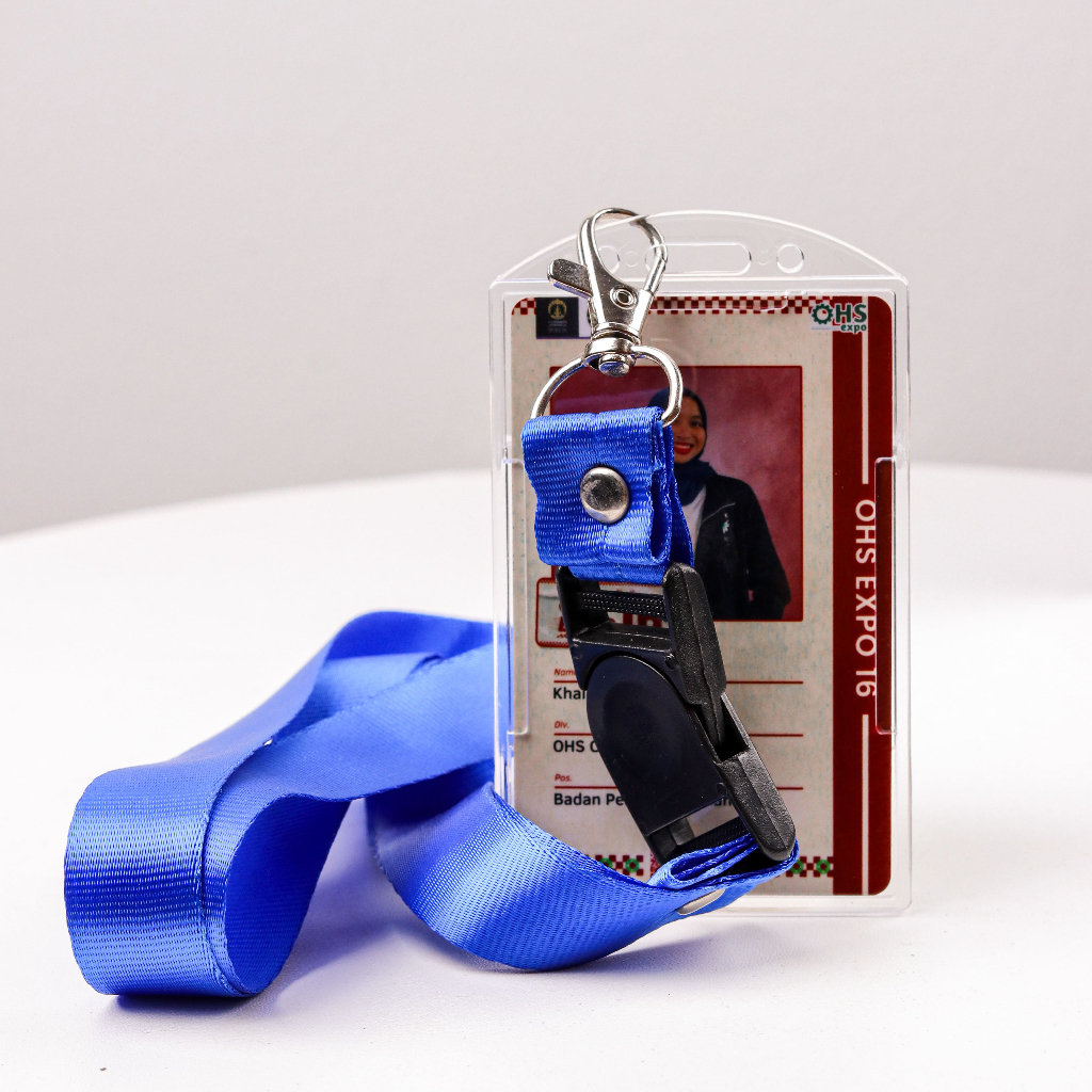 

PAKET LENGKAP ID CARD LANYARD 2CM FRAME BENING
