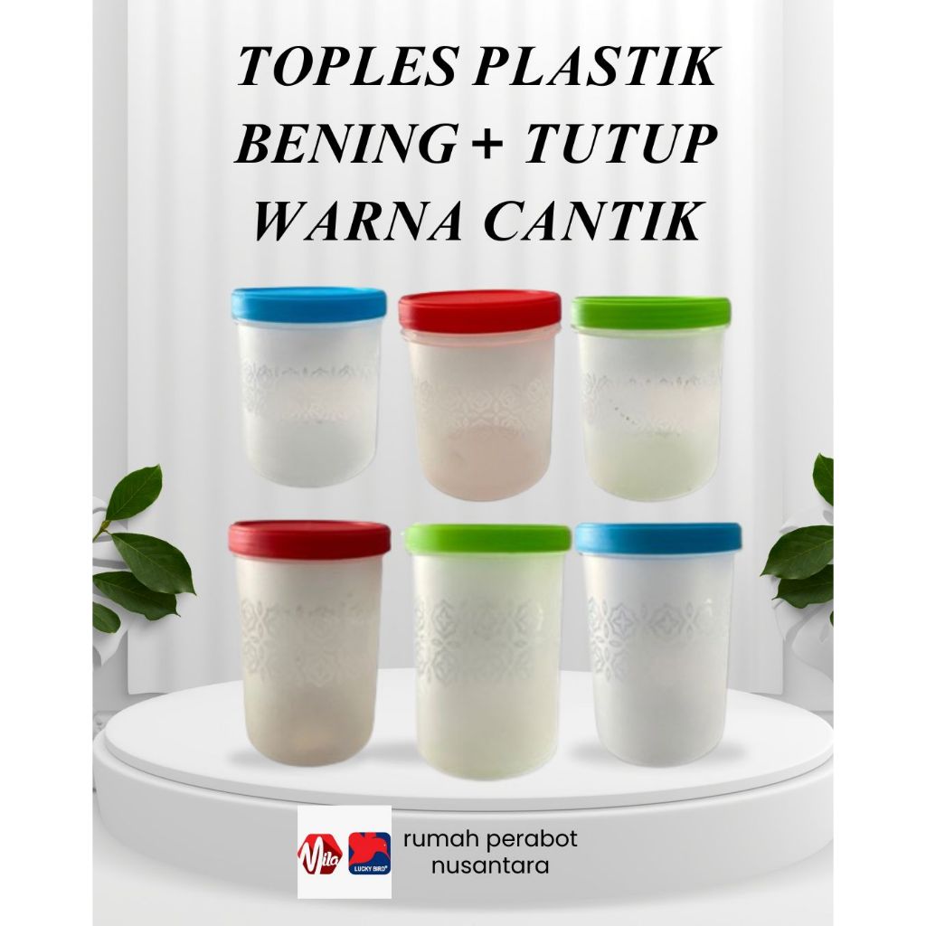 TOPLES PLASTIK BENING CANTIK/TOPLES KUE KERING LEBARAN/TOPLES BUMBU DAPUR/TOPLES KEDAP UDARA/