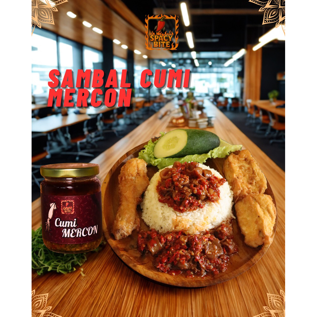 

Sambal Cumi Mercon By Spacy Bite