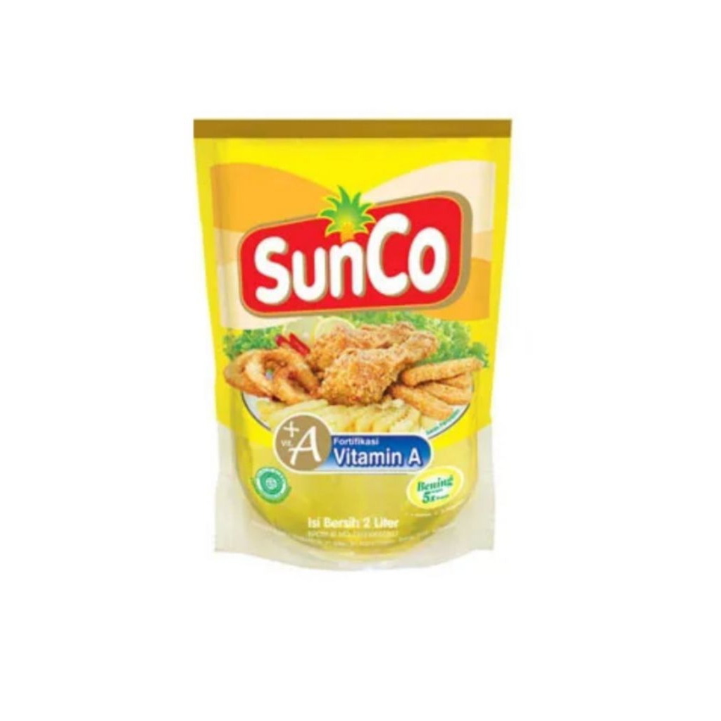 

Minyak goreng SUNCO 2 LITER kemasan pouch LANGSUNG DI KIRIM
