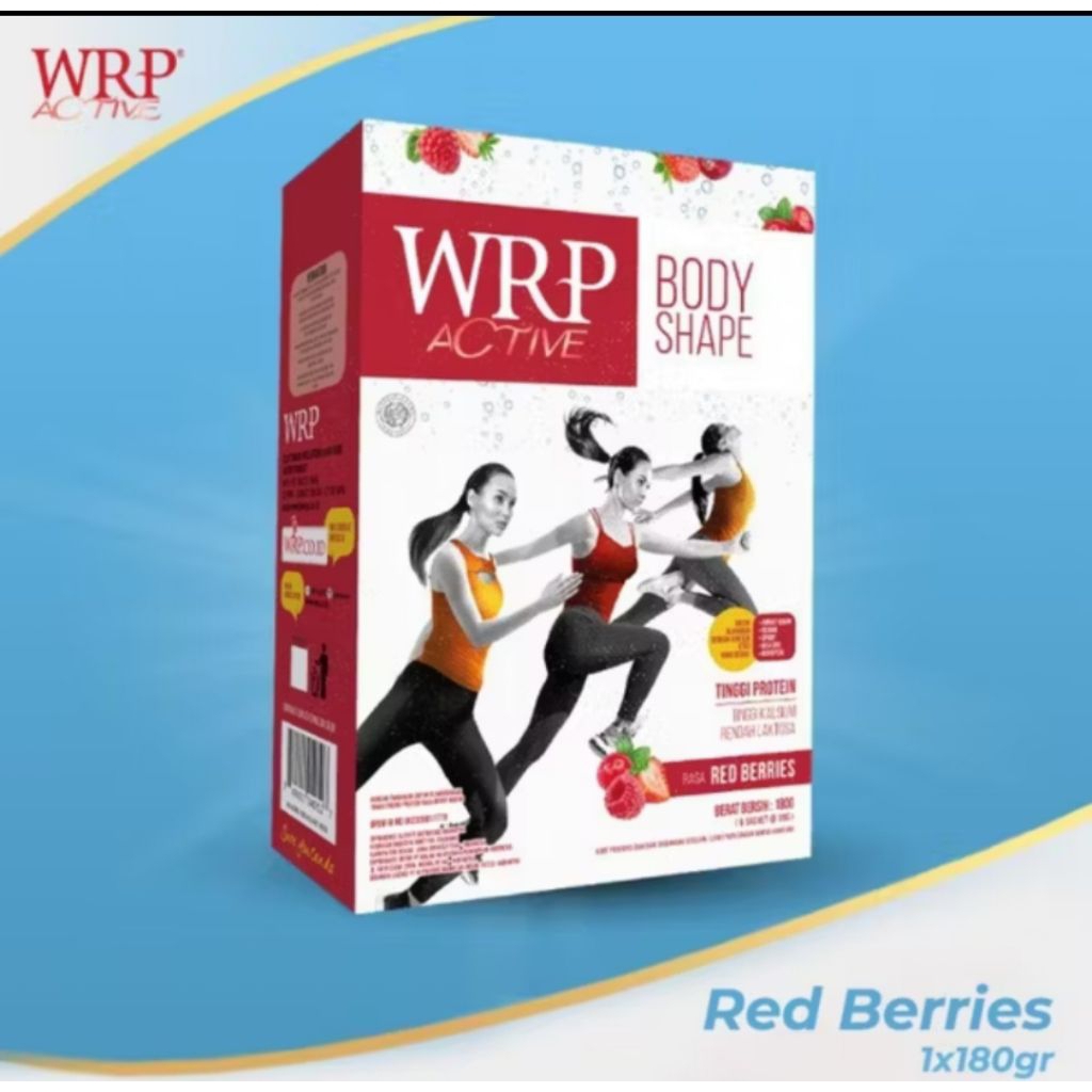 

WRP Active Body Shape 180 gr Rasa Red Berries