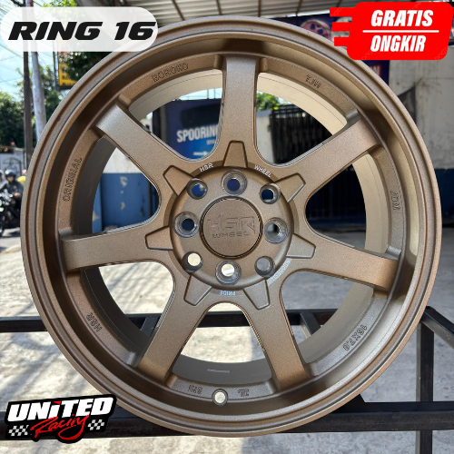 VELG TE37 HSR RING 16 BUAT MOBIL YARRIS JAZZ AVANZA BRIO CITY VIOS MOBILIO DISKON VELG BOROKO TJH HS