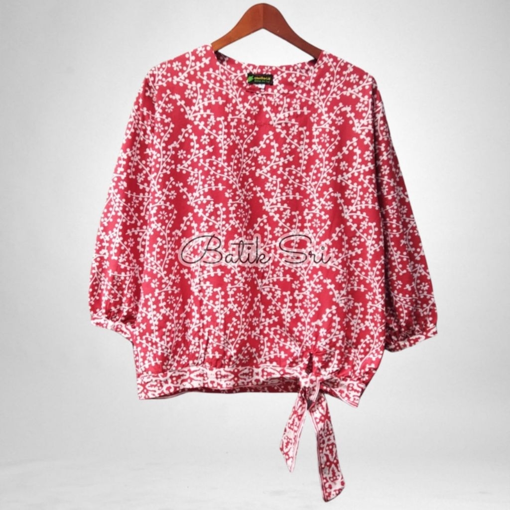 Shibata casual blouse batik