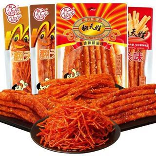 

[COD]Camilan Snack Stik Pedas Fan Tian Wa – Rasa Gurih Pedas & Varian Kentang Halal 101gr/16gr