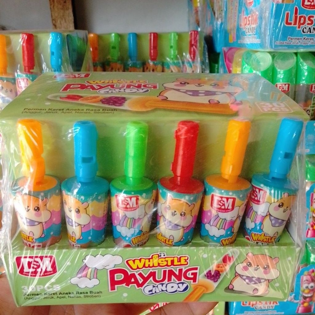 

DSM PERMEN KERAS EMOJI CANDY COKELAT BUTIRAN DAN WHISTLE ISI 30 pcs