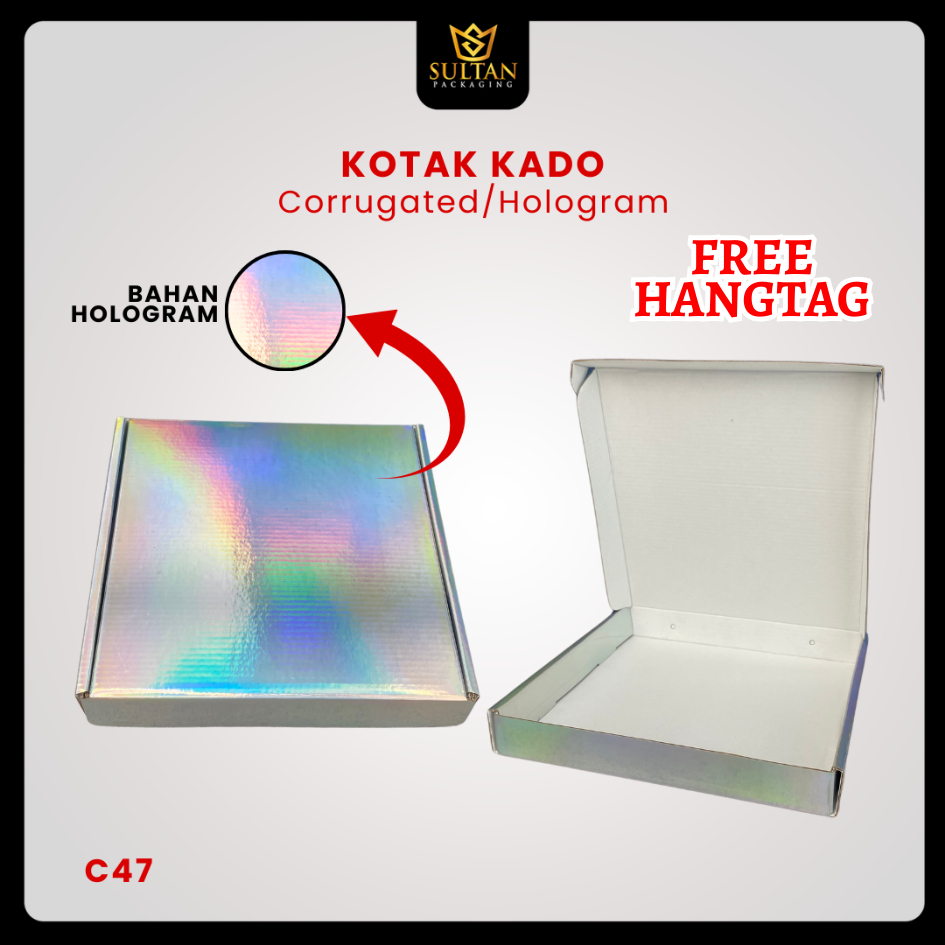 

Kotak Kue|Hologram|Kado|Serbaguan|Packaging|Cake|Box|Dus|C47