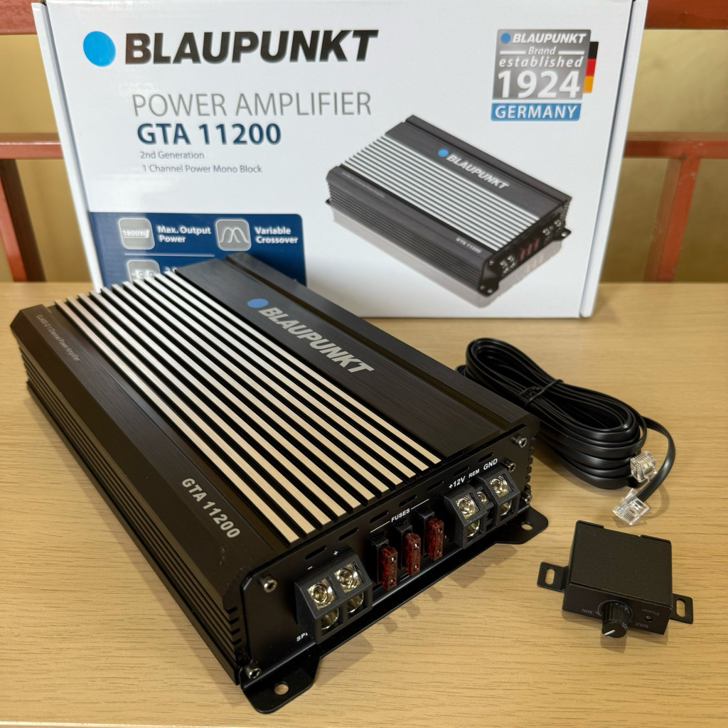 POWER MONOBLOK BLAUPUNKT GTA 11200 AMPLIFIER MONOBLOCK BLAUPUNKT GTA 11200 GERMANY