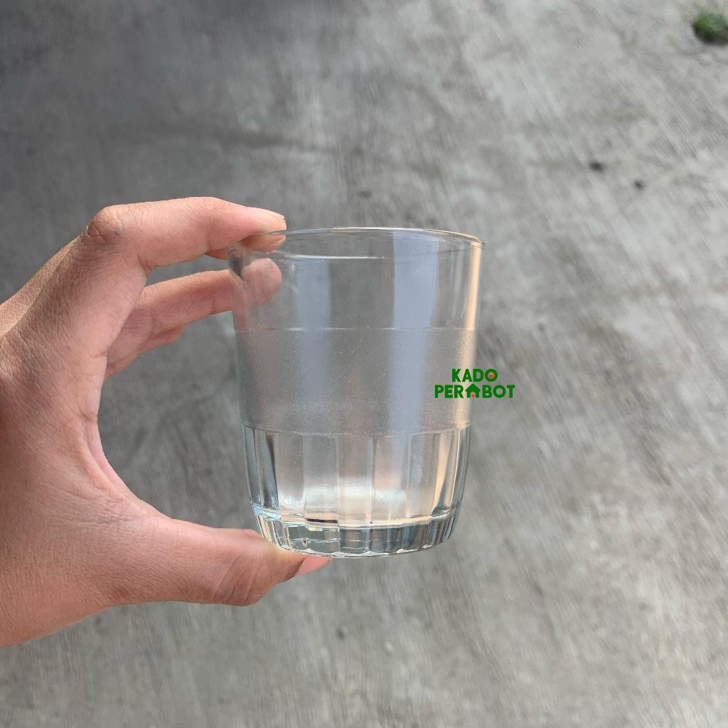 Gelas Jamu Keronjo - Gelas Kopi Jogja - Gelas Angkringan - Gelas Jamu Kaca - Gelas Jamu Kecil Gelas 