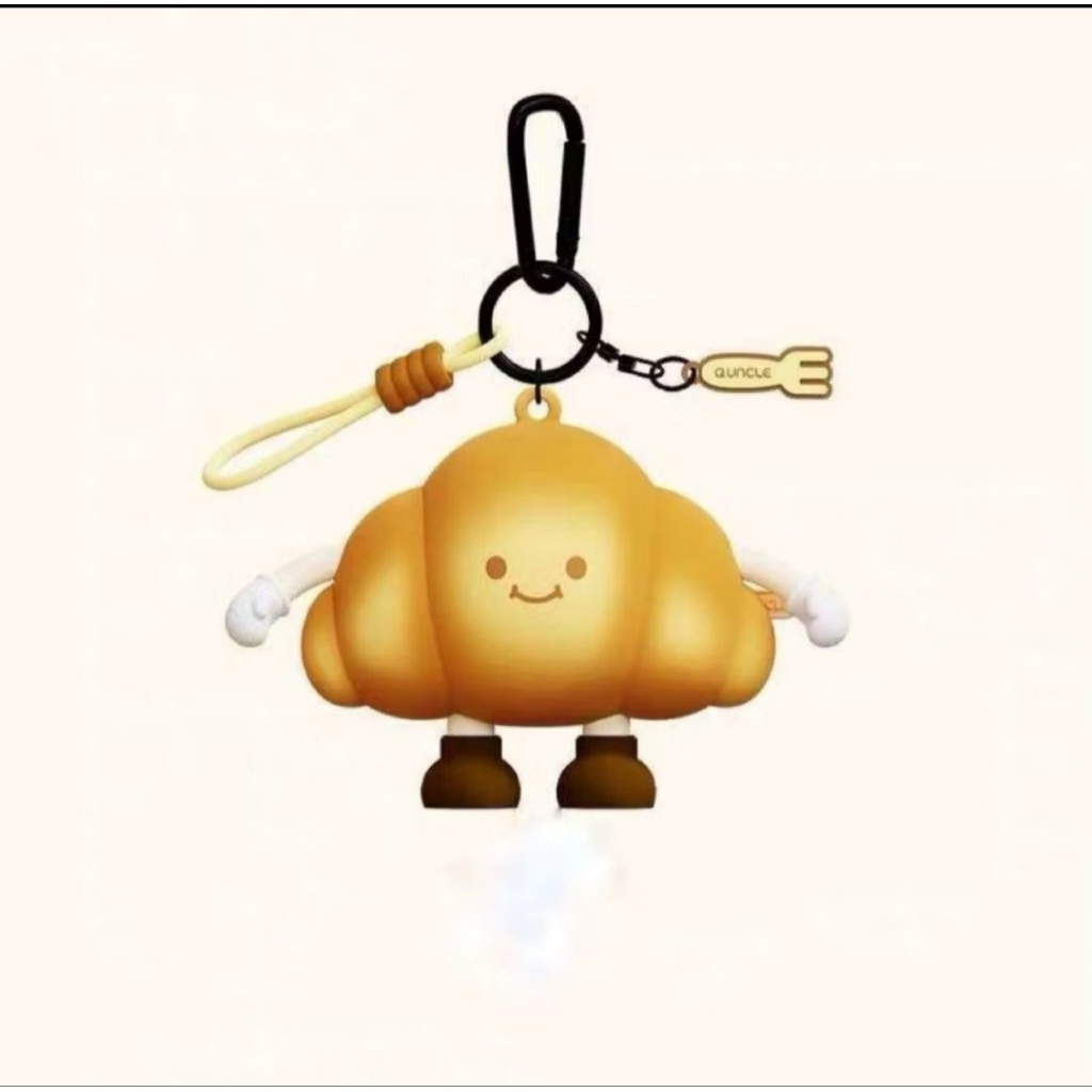 Gantungan kunci bakery Croissant ( Q uncle)