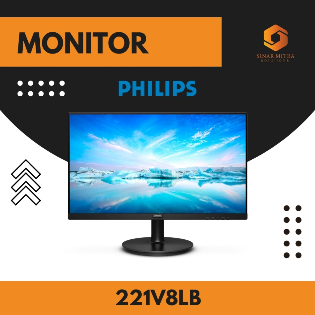 PHILIPS 221V8LB LED Monitor 27" FHD/IPS