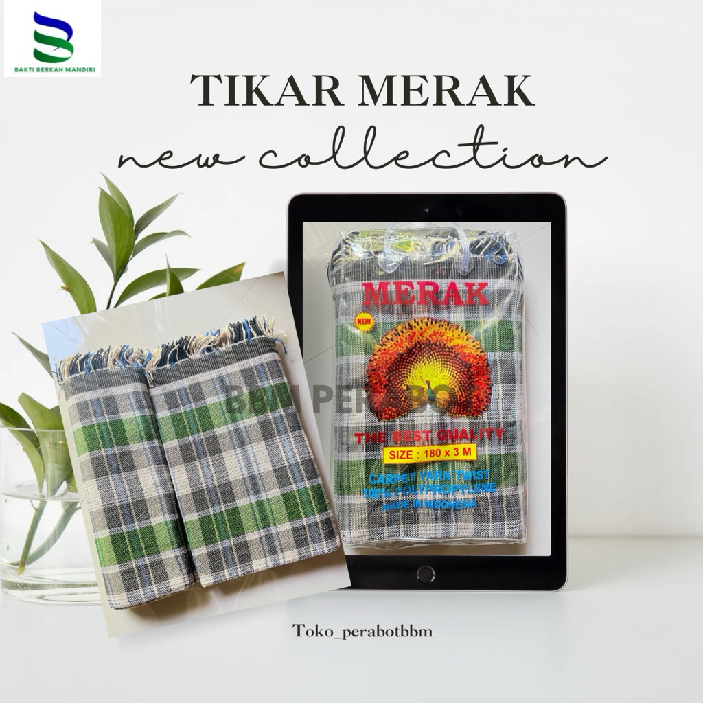 Tikar Merak/Tikar Lipat/Tikar Merak Lipat/Tikar Tenun/Tikar